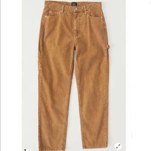 BDG Corduroy High-Waisted Slim Straight Pant